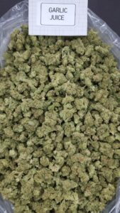 Wholesale Pound Of Smalls 31% THC-a  GARLIC JUICE-$900 #5